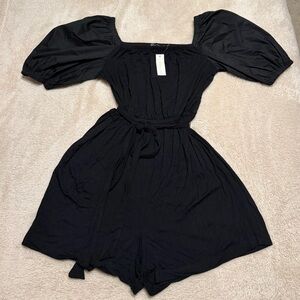 NY&C Black Romper